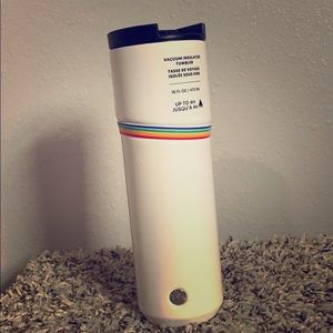Starbucks Pride 2020 white tumbler